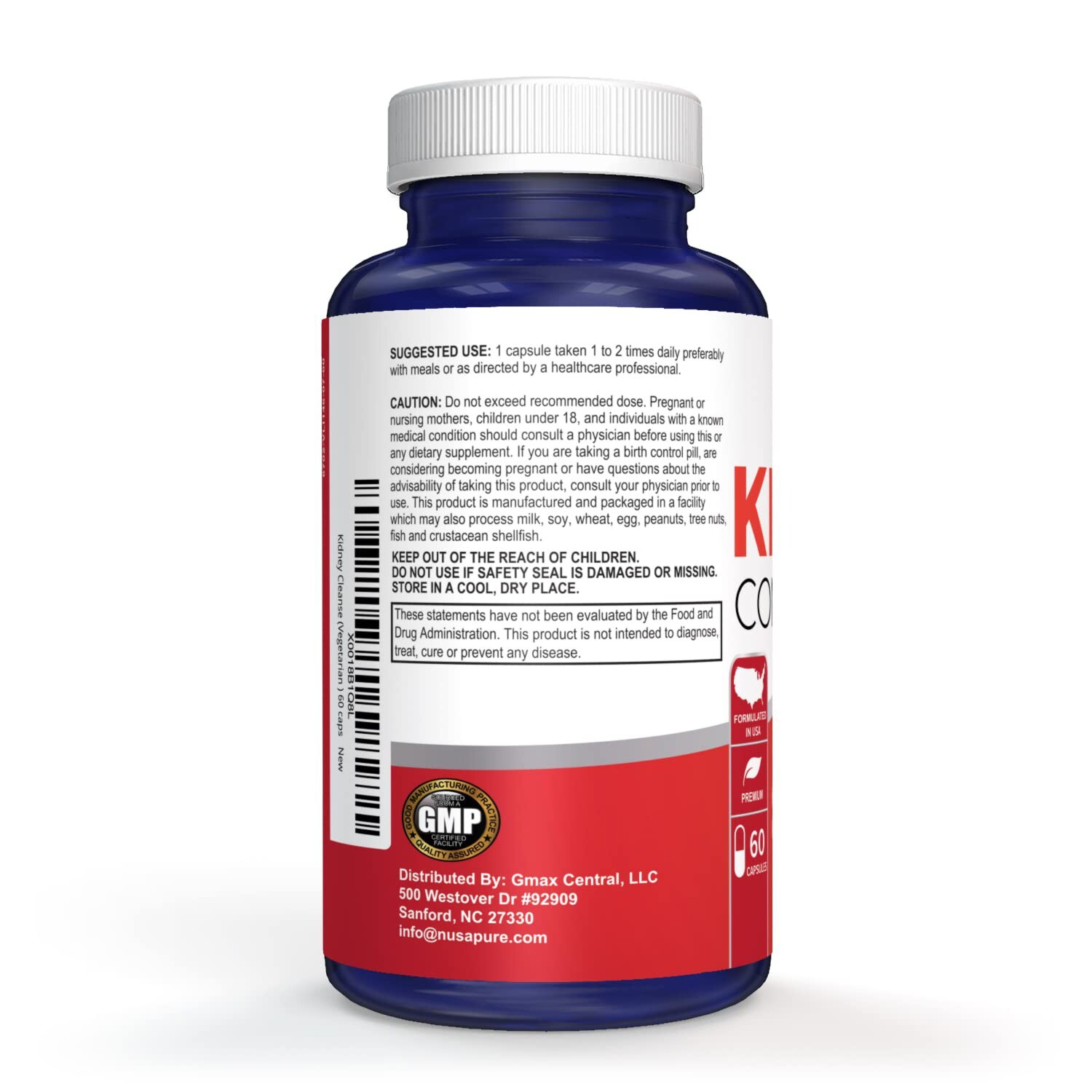 NusaPure Kidney Complex (Vegetarian) 60 caps
