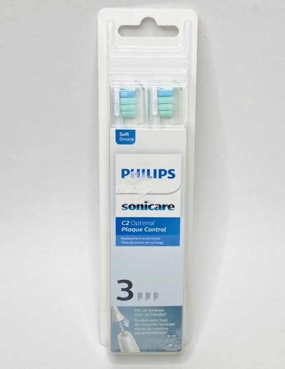 Philips Sonicare C2 Optimal Plaque Control 3 Replacement Brush Heads HX9023/65