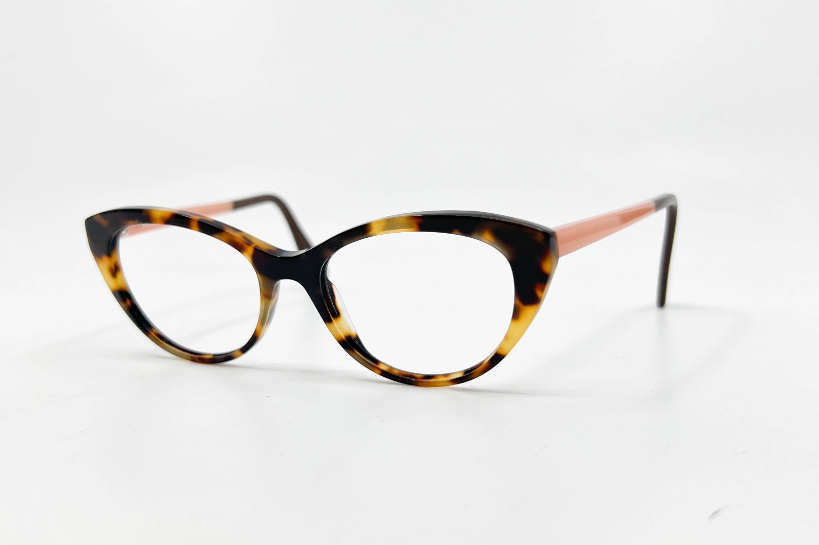 Woow Eyeglasses Come On 1 Handmade Women Brown 2120 Full Rim Frames 50-17-144