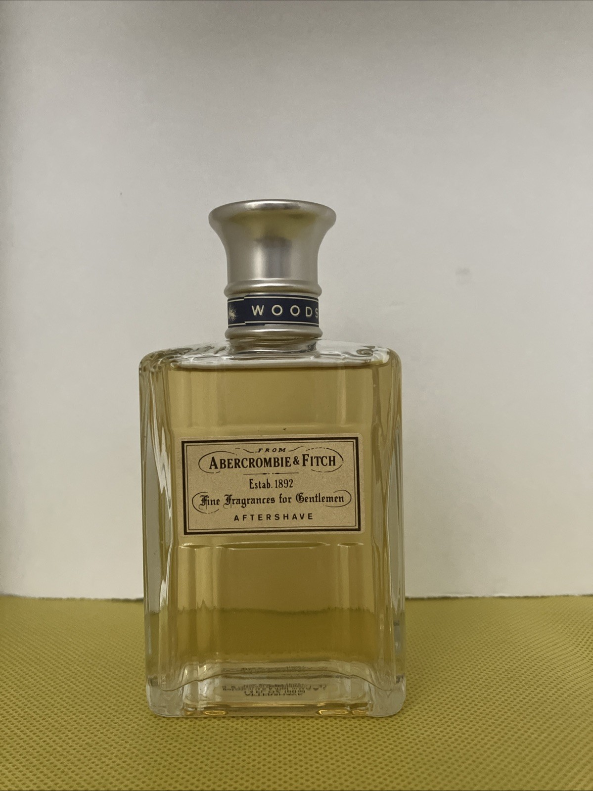 Abercrombie & Fitch Woods Aftershave Splash For Men 3.4 fl oz NWOB Vintage