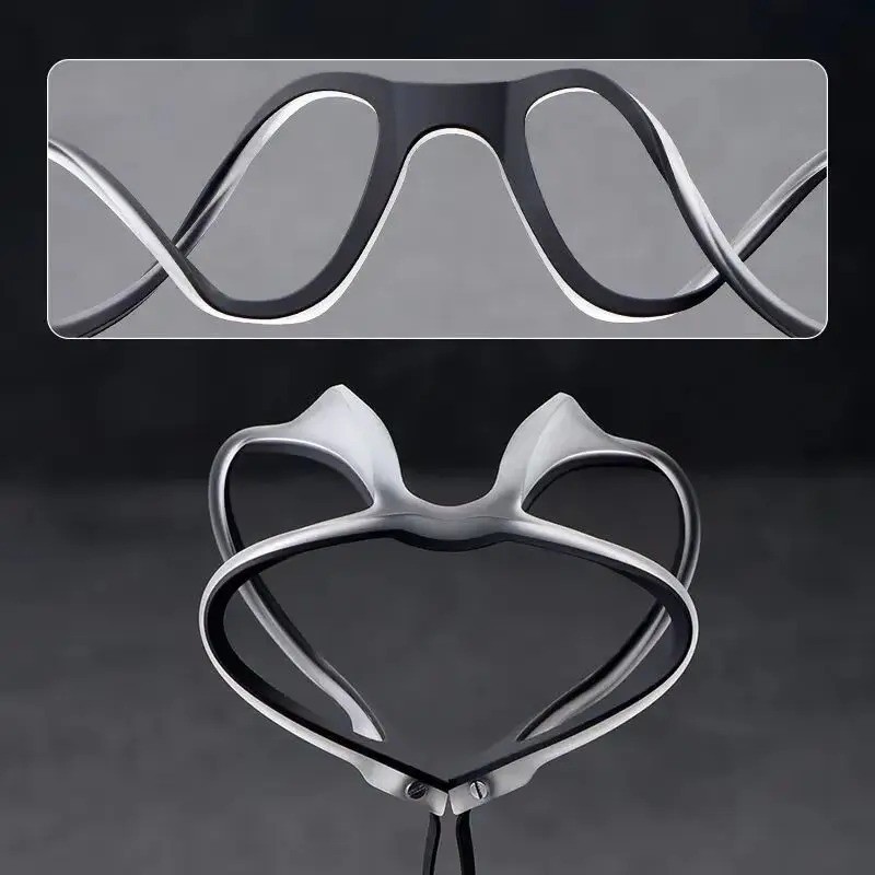 Progressive Multifocal Reading Glasses Men Blue Light Blocking Titanium Arm