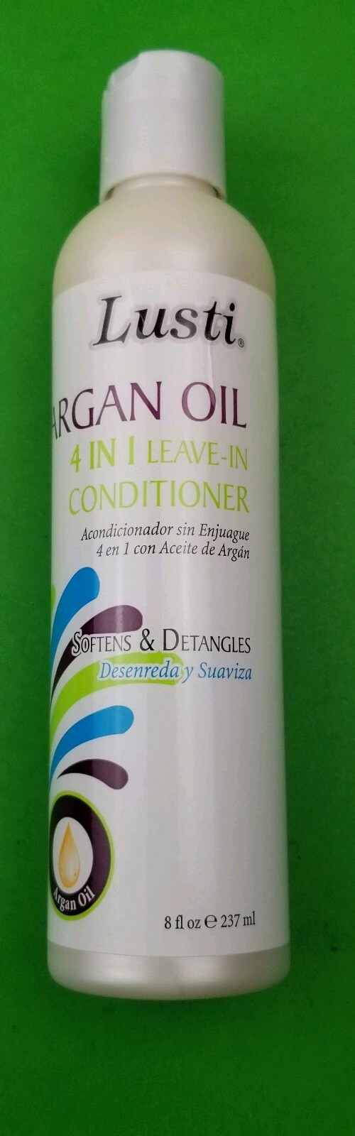 Lusti Argan Natural oil 4 IN 1 Leave Conditioner Soften Detangles. Exp 11/2023.