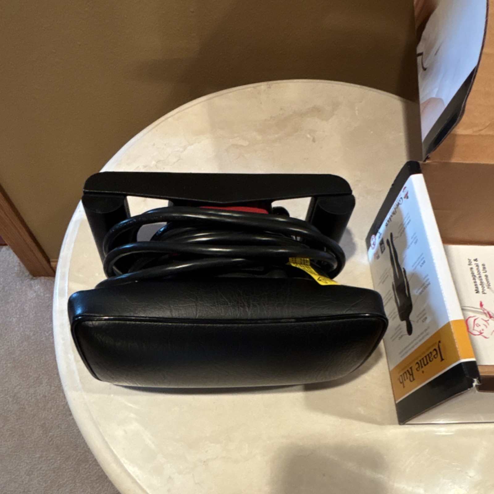 Core Products Jeanie Rub Variable Speed Massager Corded Black/Red 3401-0