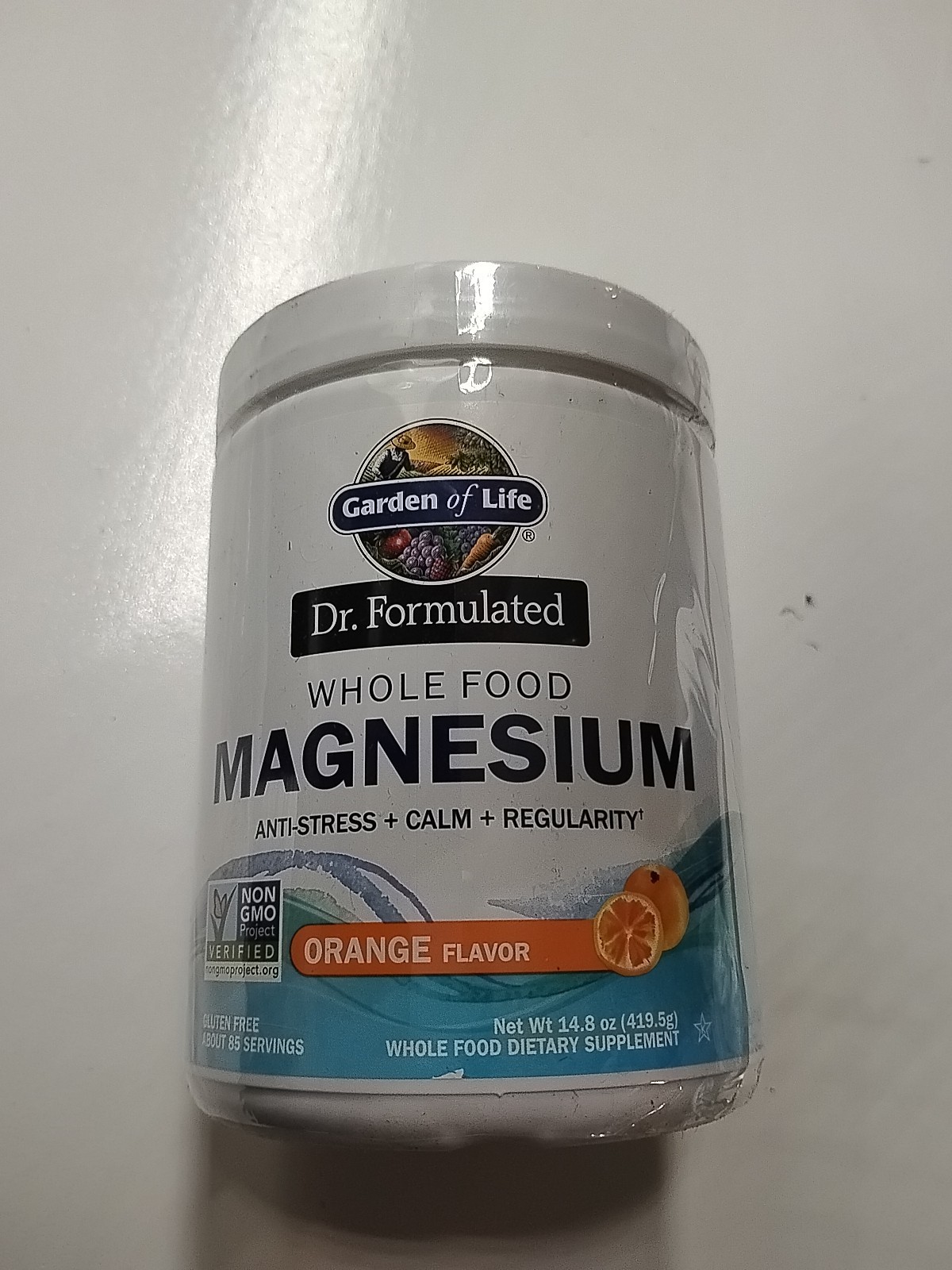 Dr. Formulated, Whole Food Magnesium, Orange, 14.8 oz (419.5 g)