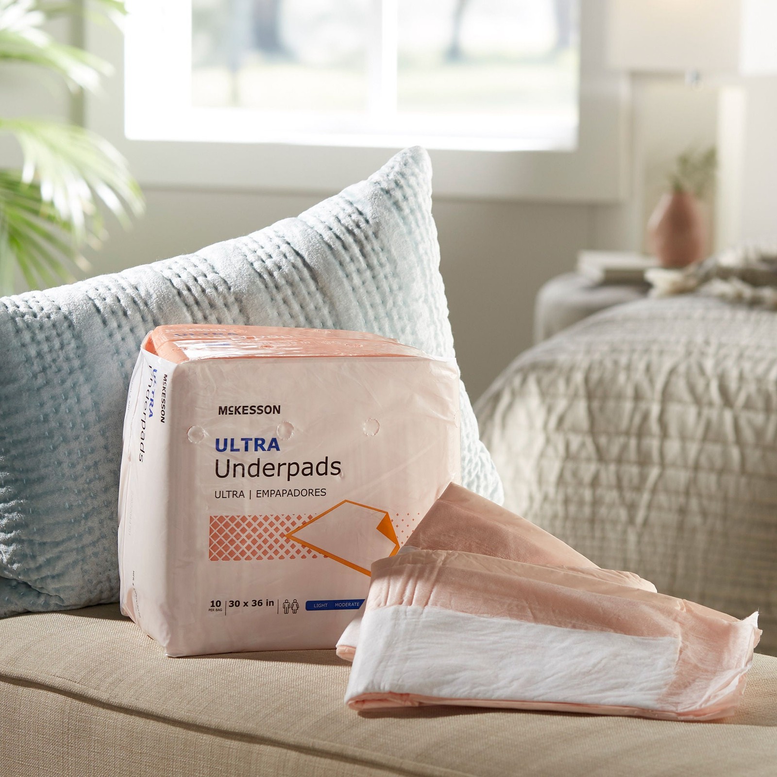200 McKesson Ultra Heavy Absorbency Adult Bed Pad Disposable Underpads 30×36