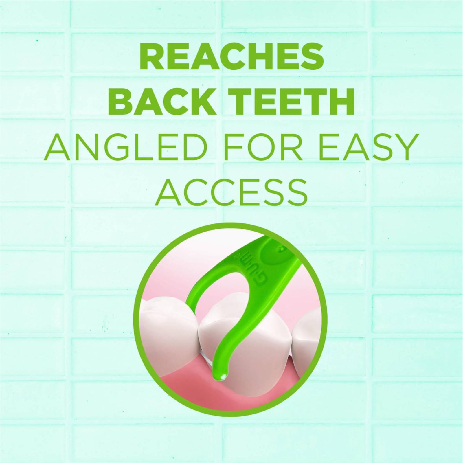 Angled Floss Picks, Perfect for Tight Teeth, Extra Strong Shred-Resistant Den…