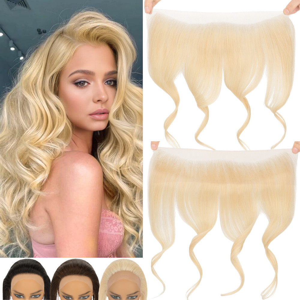 CLEARANCE Women FULL Lace Hairline Topper Toupee Frontal Hairpiece 8A Human Hair