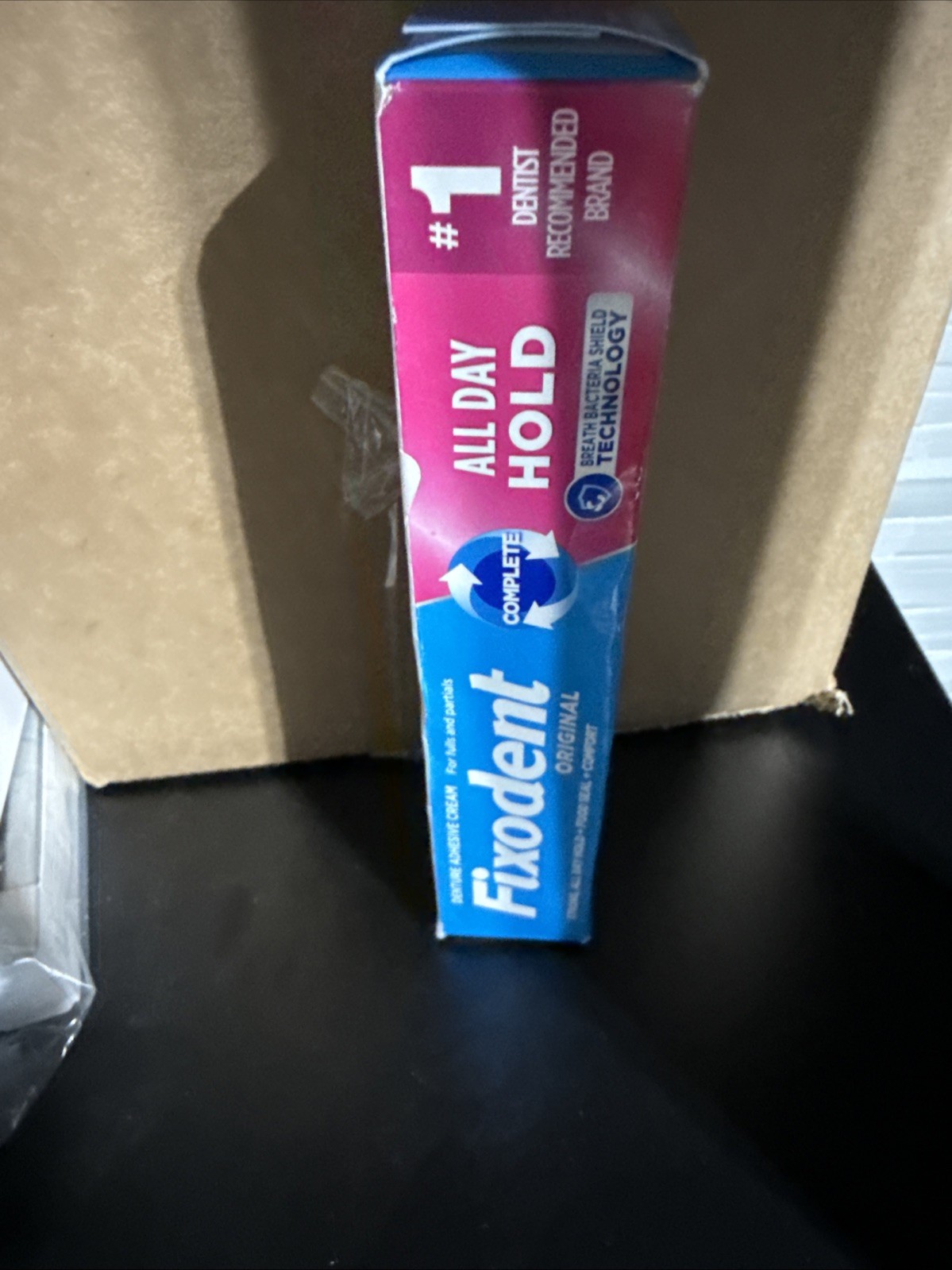 FIXODENT COMPLETE DENTURE ADHESIVE CREAM ORIGINAL 2.4 OZ