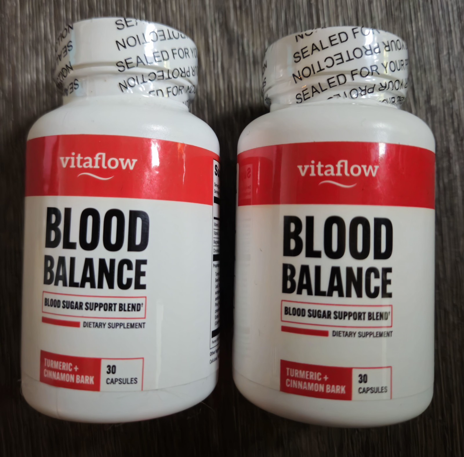 VitaFlow Blood Balance, Max Strength Supplement, Vita Flow Capsules (2 Pack)