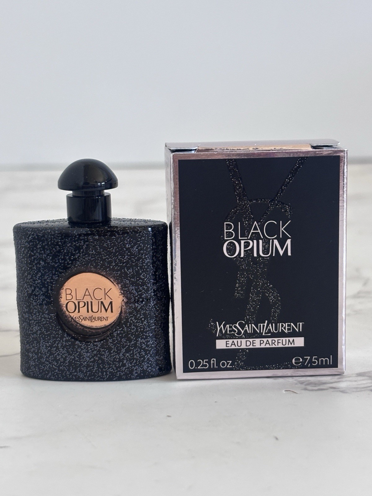 YSL Yves Saint Laurent Black Opium Eau de Parfum EDP 0.25oz/7.5mL AUTHENTIC BNIB