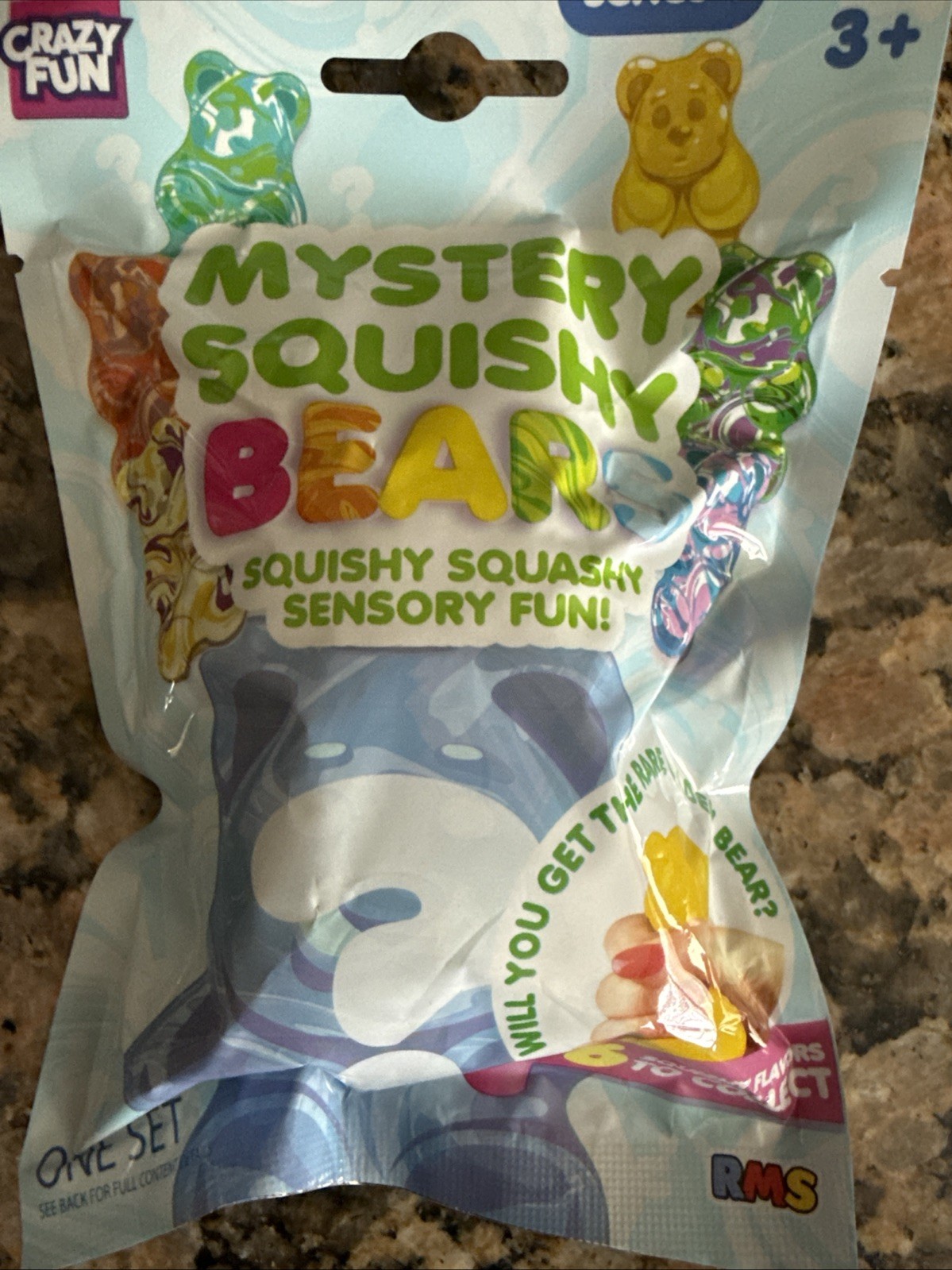RMS Mystery Gummy Bear Sensory Fidget Squishy Stress Relief Toys NEW series 3