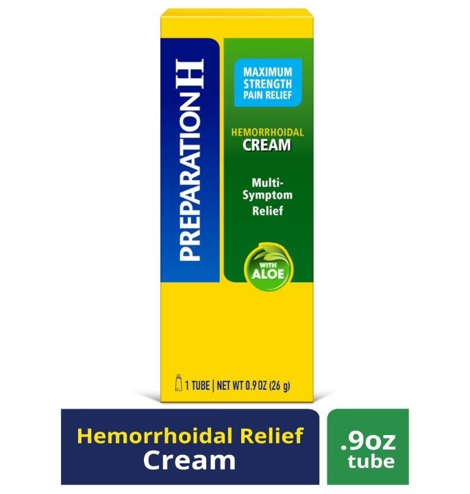 Preparation H Hemorrhoid Multi Symptom Treatment Cream – 0.9oz