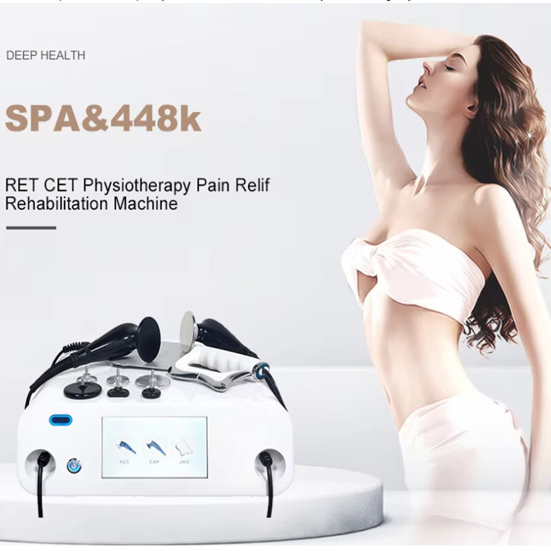 448K Fever Master RF Body Sculpting Machine Skin Fascia Massage Spa Device