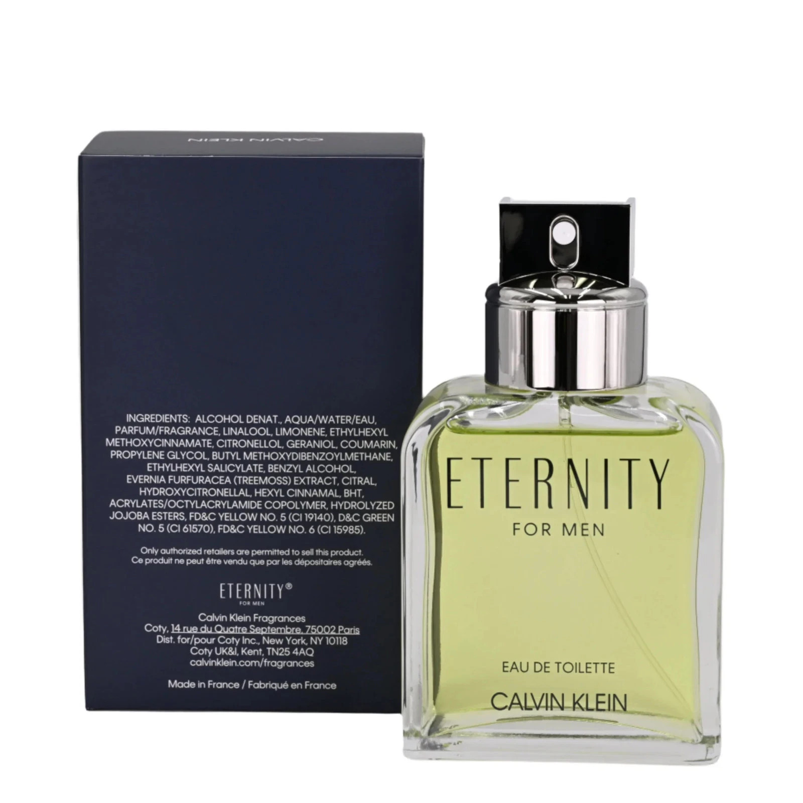 Calvin Klein Eternity 50ml Men’s Eau De Toilette Spray