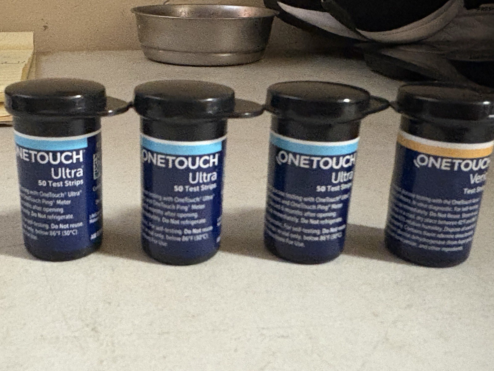 OneTouch Ultra Test Strips Lot Read New