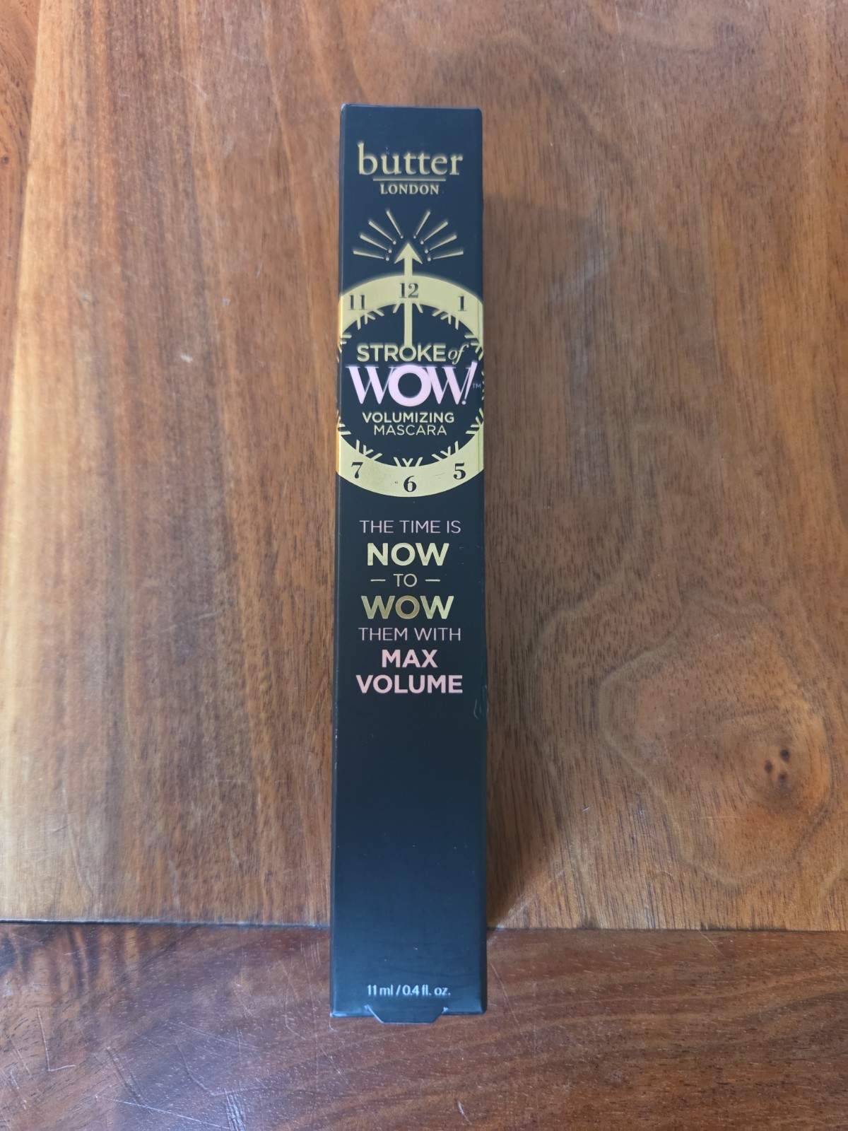 butter london Stroke Of Wow Mascara 0.4 Fl Oz Pitch Black
