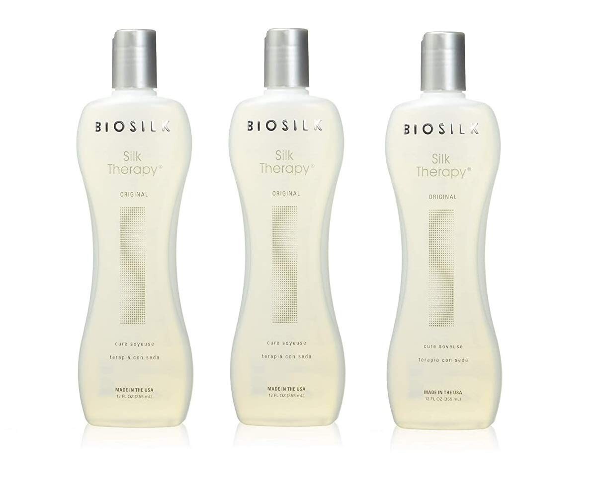 Biosilk Silk Therapy Original Cure, 12 oz – 3 PACK