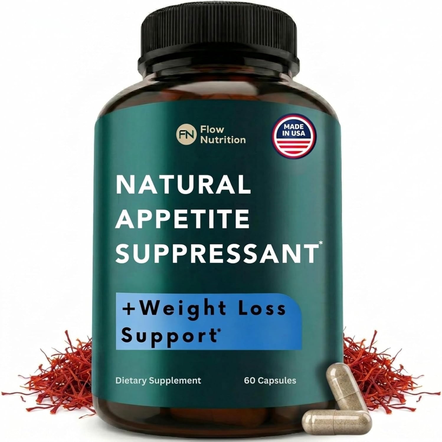 Natural Appetite Suppressant for Women & Men – Non-Stimulant Satiety Support