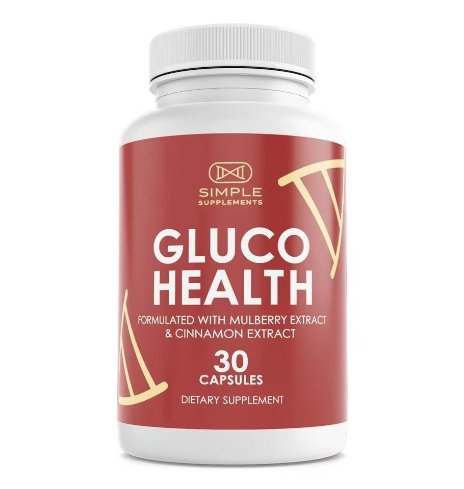 Gluco-Health Blood Health Support Nutritional Supplement 30 Cap （1-3 PACK） Pro
