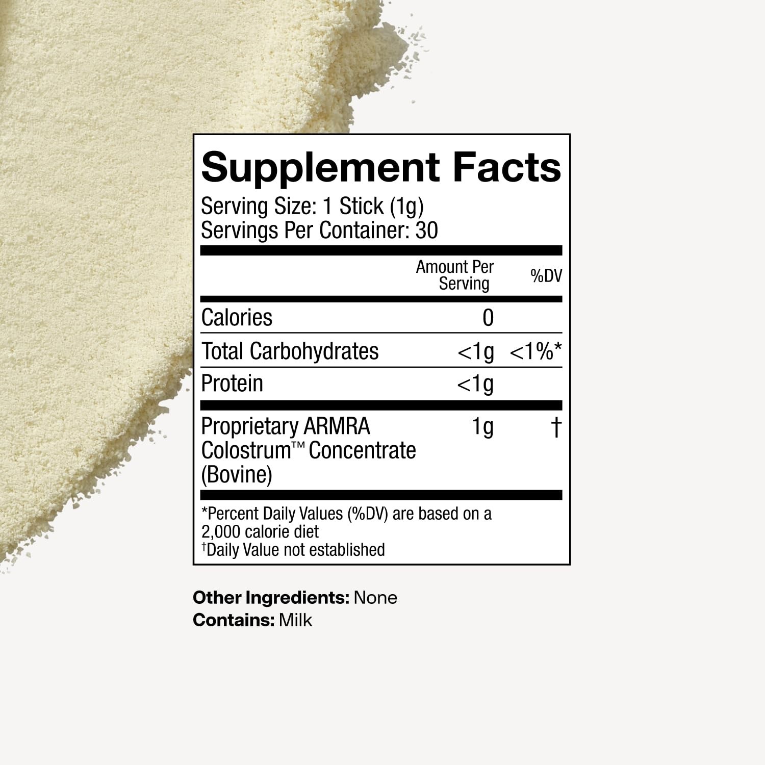 Colostrum Powder Unflavored | Gut Health, Skin & Hair Support | Keto, Gluten-Fre