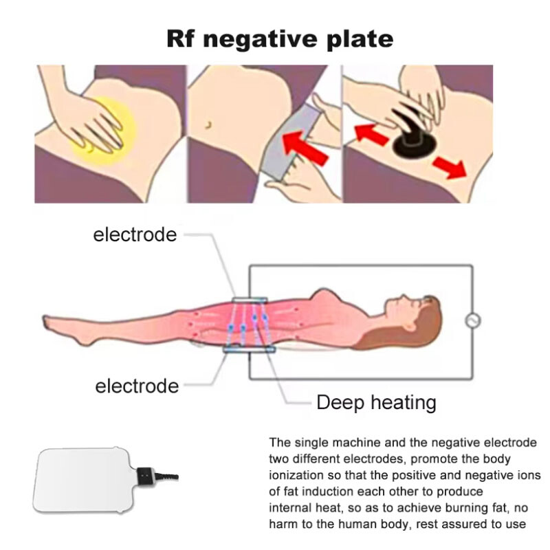 448K Fever Master RF Body Sculpting Machine Skin Fascia Massage Spa Device