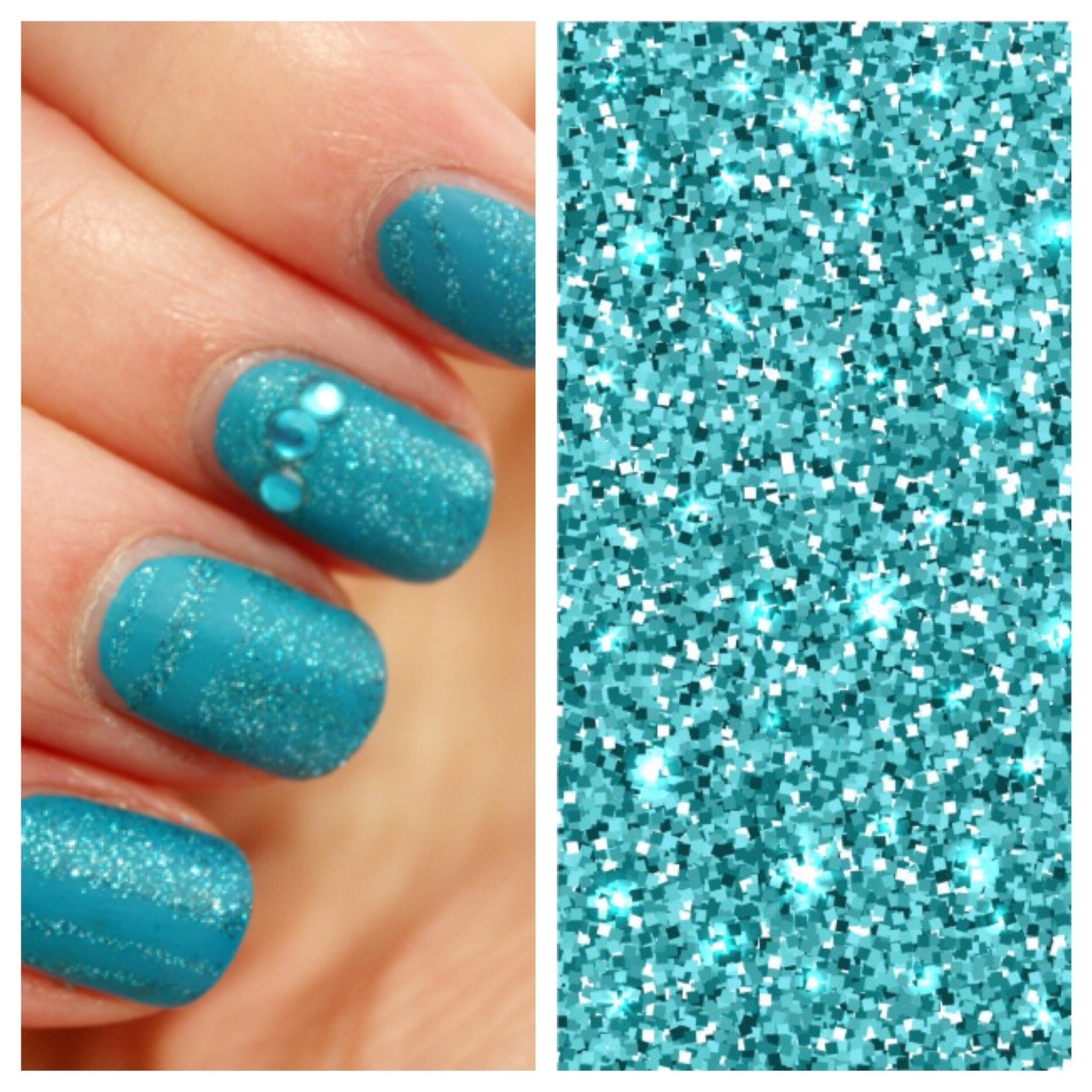 BLUE Metallic GLITTER NAIL ART COSMETIC CRAFT FLORIST WINE GLASS GLITTER 20g!!!