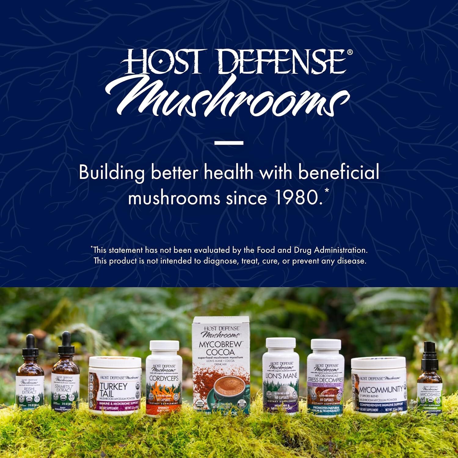 Host Defense Agarikon Capsules – Immune System Support Supplement – Mushroom Sup