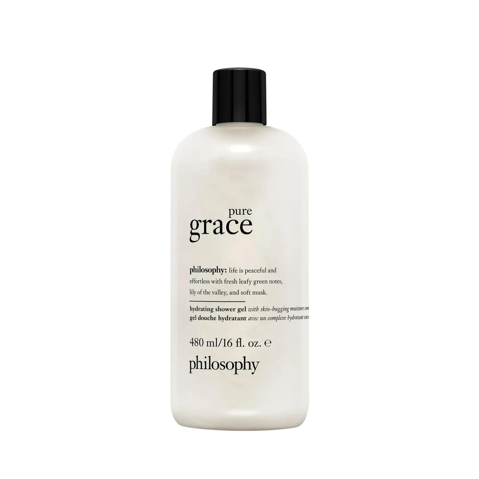 x2 Philosophy Pure Grace Shampoo Shower Gel Bubble Bath 16 oz. New 2 Pack