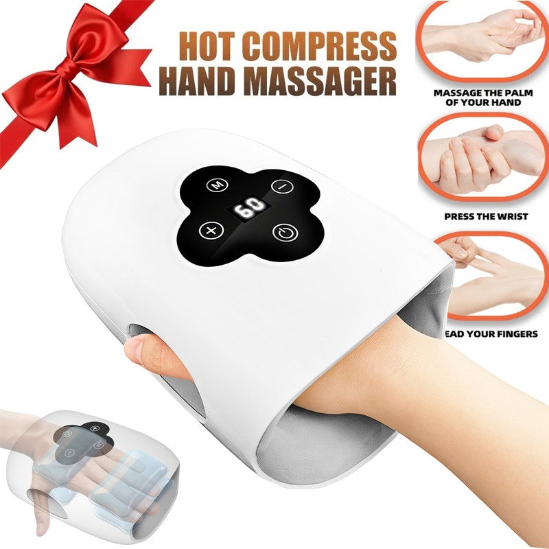 Hand Massager with Heat and Compression Carpal Tunnel Relief & Wrist Relief Gift