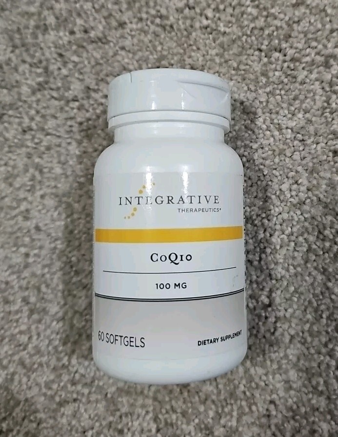 Integrative Therapeutics CoQ10 60 Softgels 100mg Exp 10/31/2026