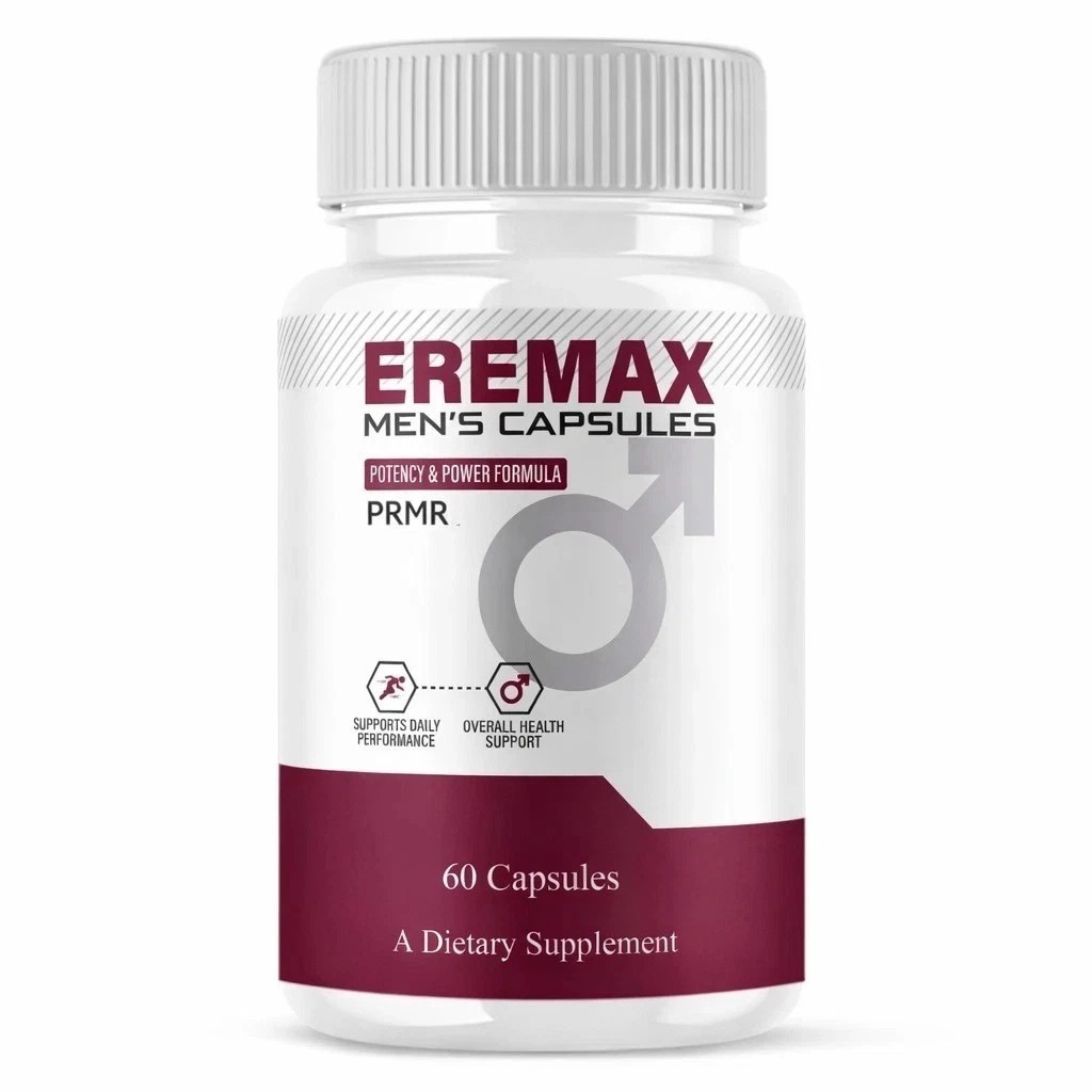 (1 pack) Eremax Capsules, Eremax Premium Performance Supplement – (60 Capsules)