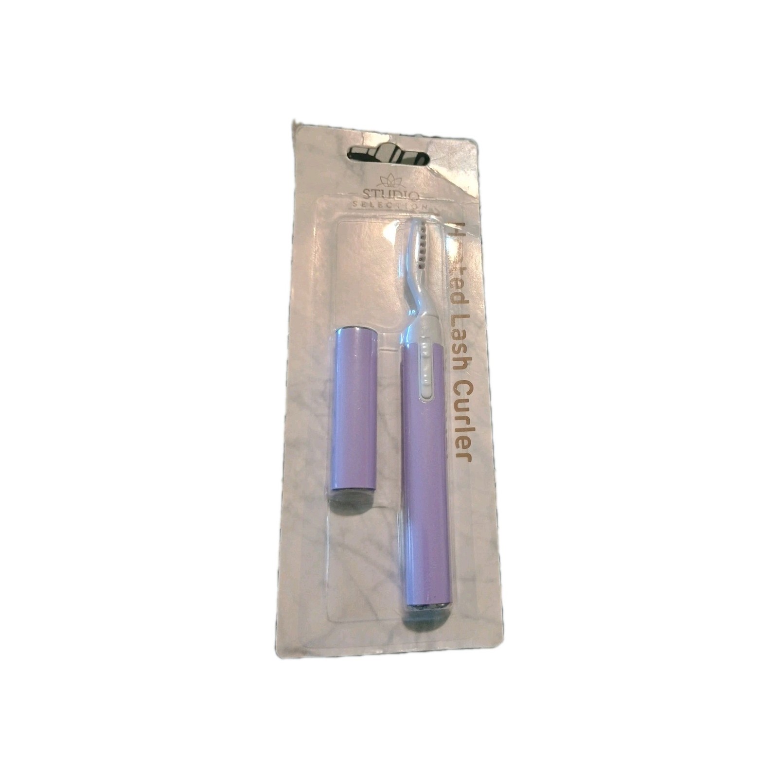New Heated Lash Eyelash Curler Max Volume Portable One AAA Battery Easy To Use