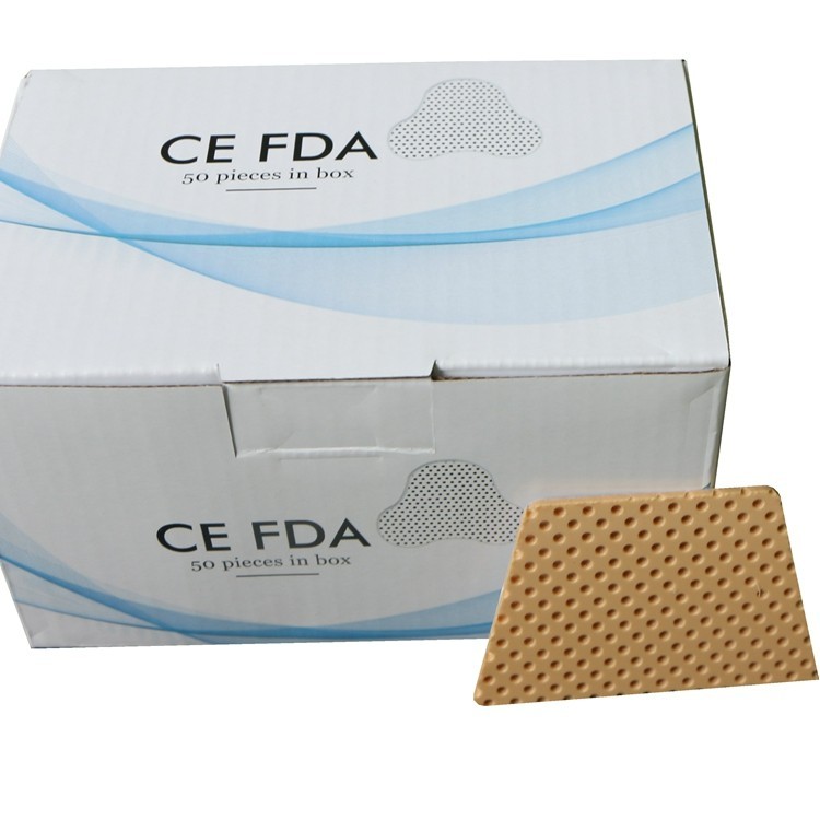 50pcs 1.6mm thick external nasal splint thermoplastic aquaplast sheets nose use