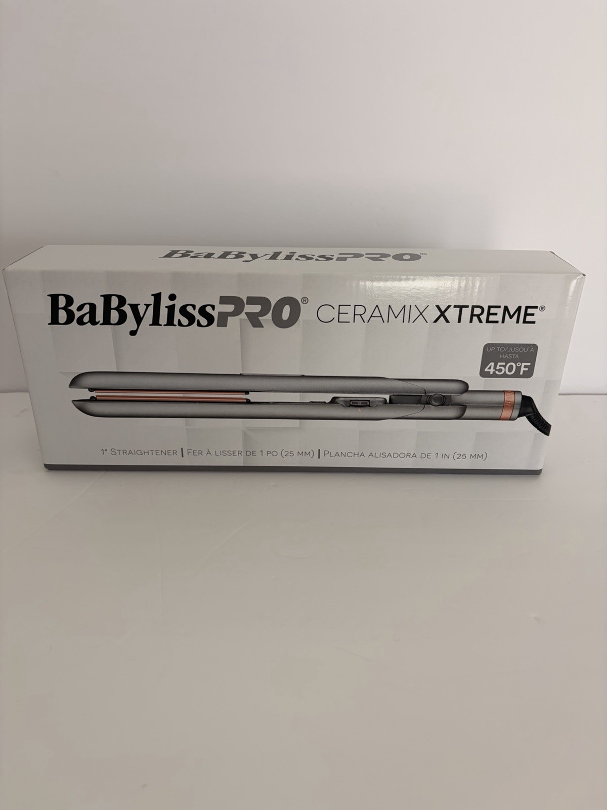 NEW BaBylissPRO Ceramix Xtreme 1″ Ceramic Flat Iron – Pro Hair Straightener