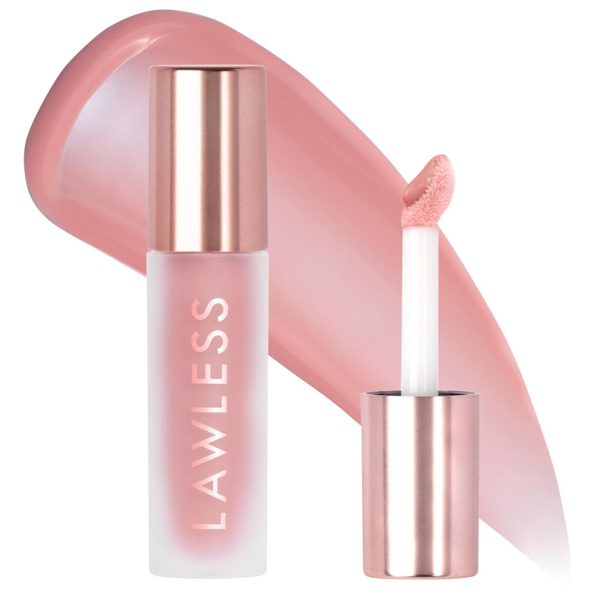 Lawless Forget The Filler Lip Plumping Gloss Strawberry Popsicle 0.11oz NEW