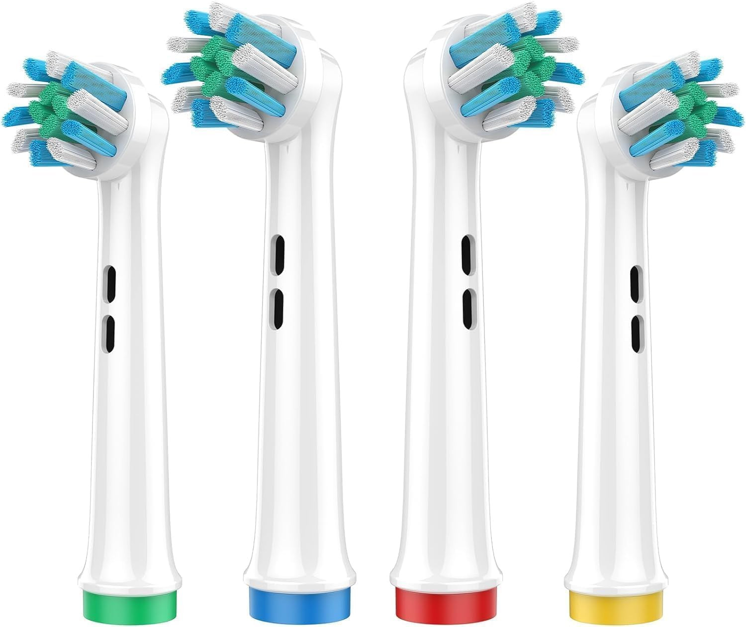 4 Brush Heads For Braun Oral B PRO Precision Clean Toothbrush Heads Value Pack