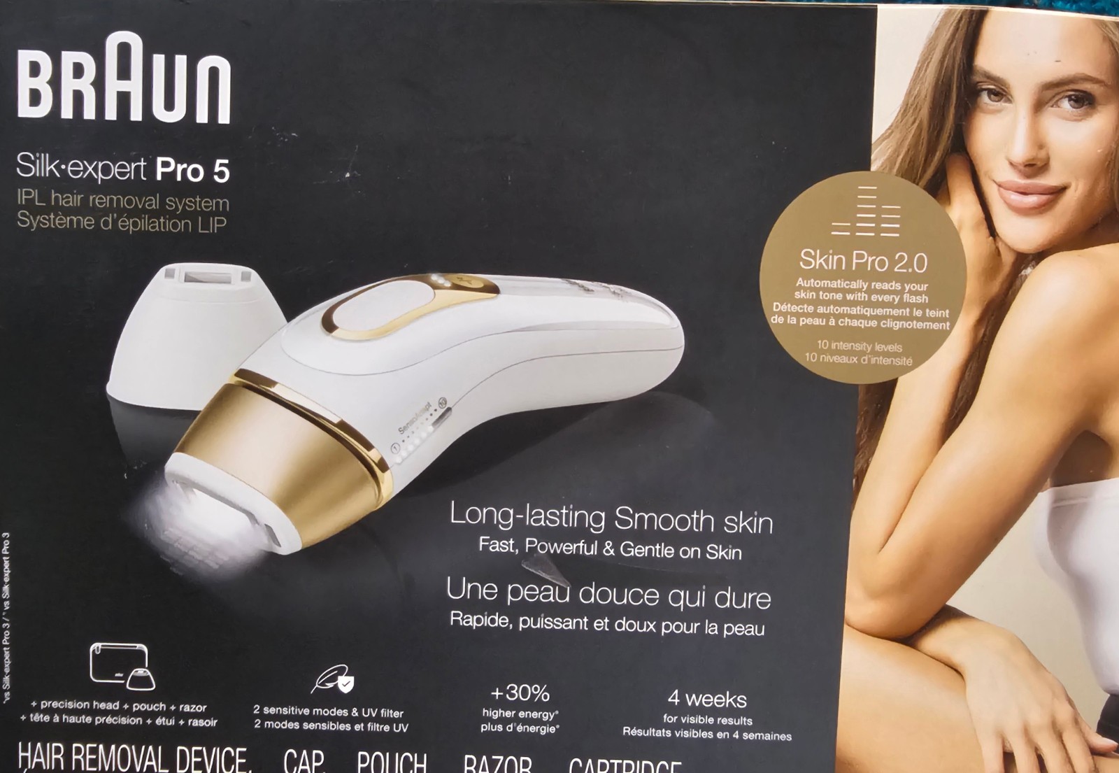 Braun Silk-Expert Pro 5 IPL Hair Removal – PL5157. Open box