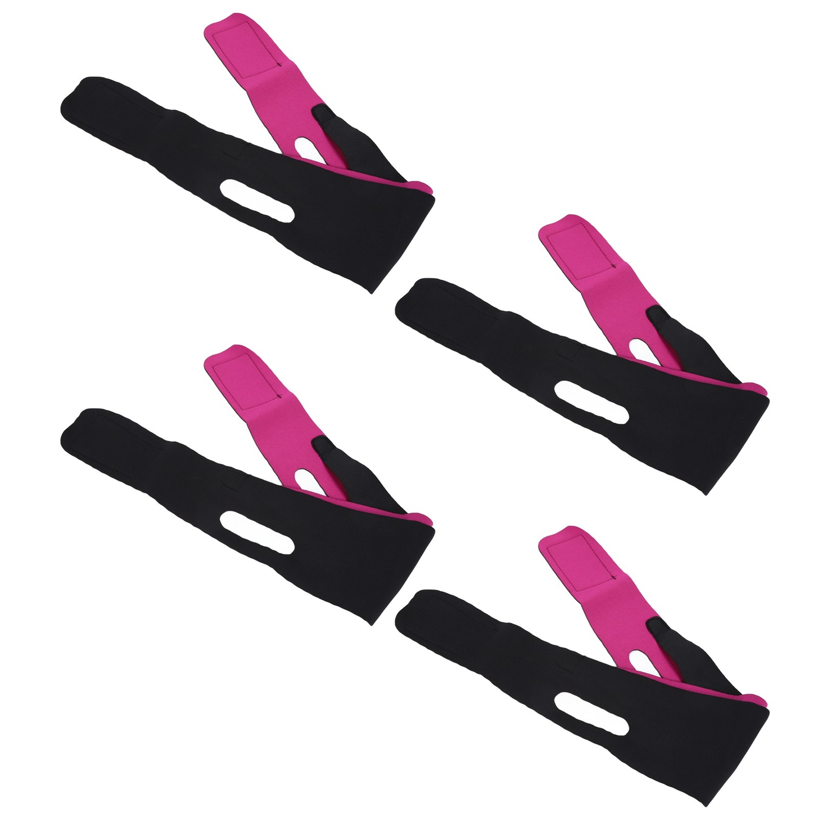 4pcs Face Lifting Strap Remove Double Chin Prevent Sagging V Shaped Slimming WTD