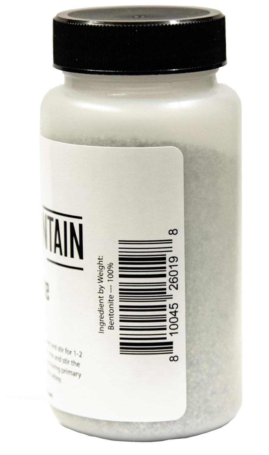 Tamper-Evident 4 Oz Food Grade Bentonite Clay – Perfect for Wine & Beauty Uses