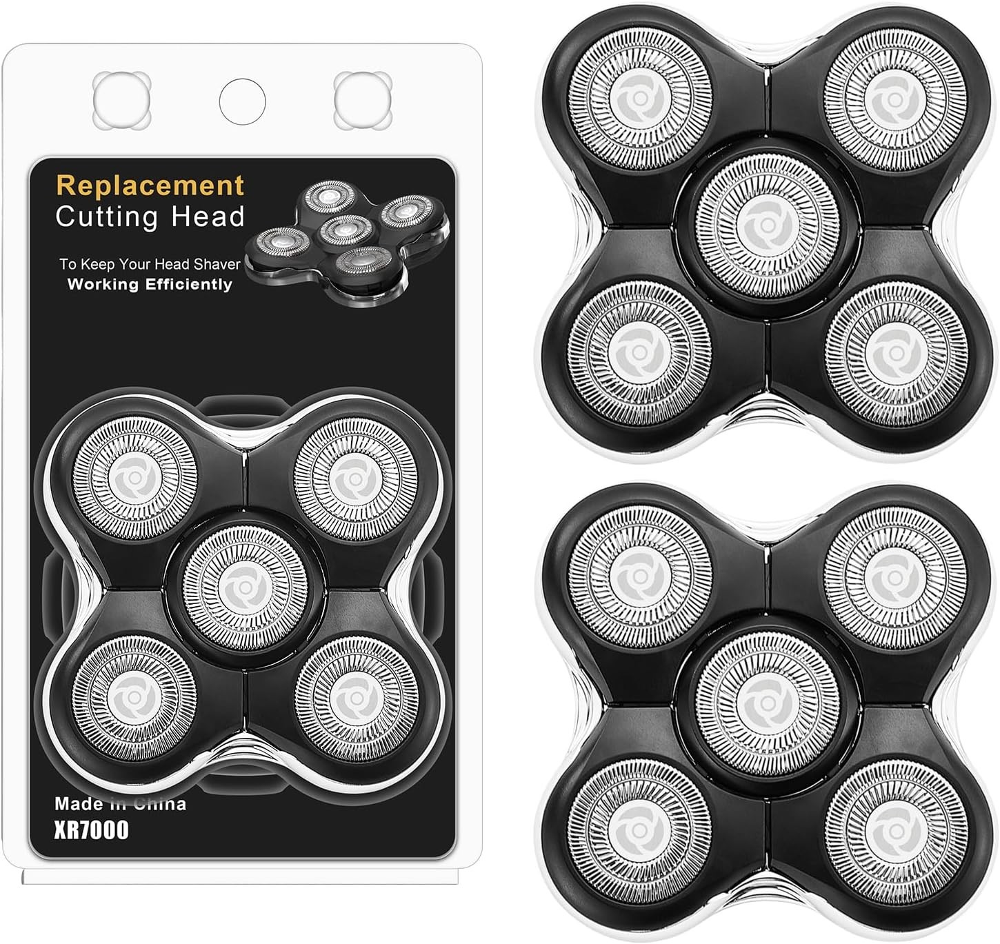 Shaver Replacment Heads for Remington Balder Pro XR7000/1500/1500 Razor 2-Pack