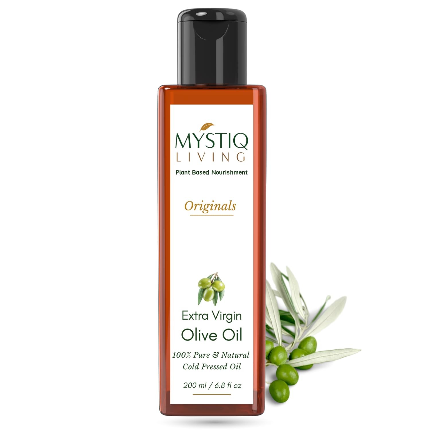 Mystiq Living Extra Virgin Olive Oil, 200ml