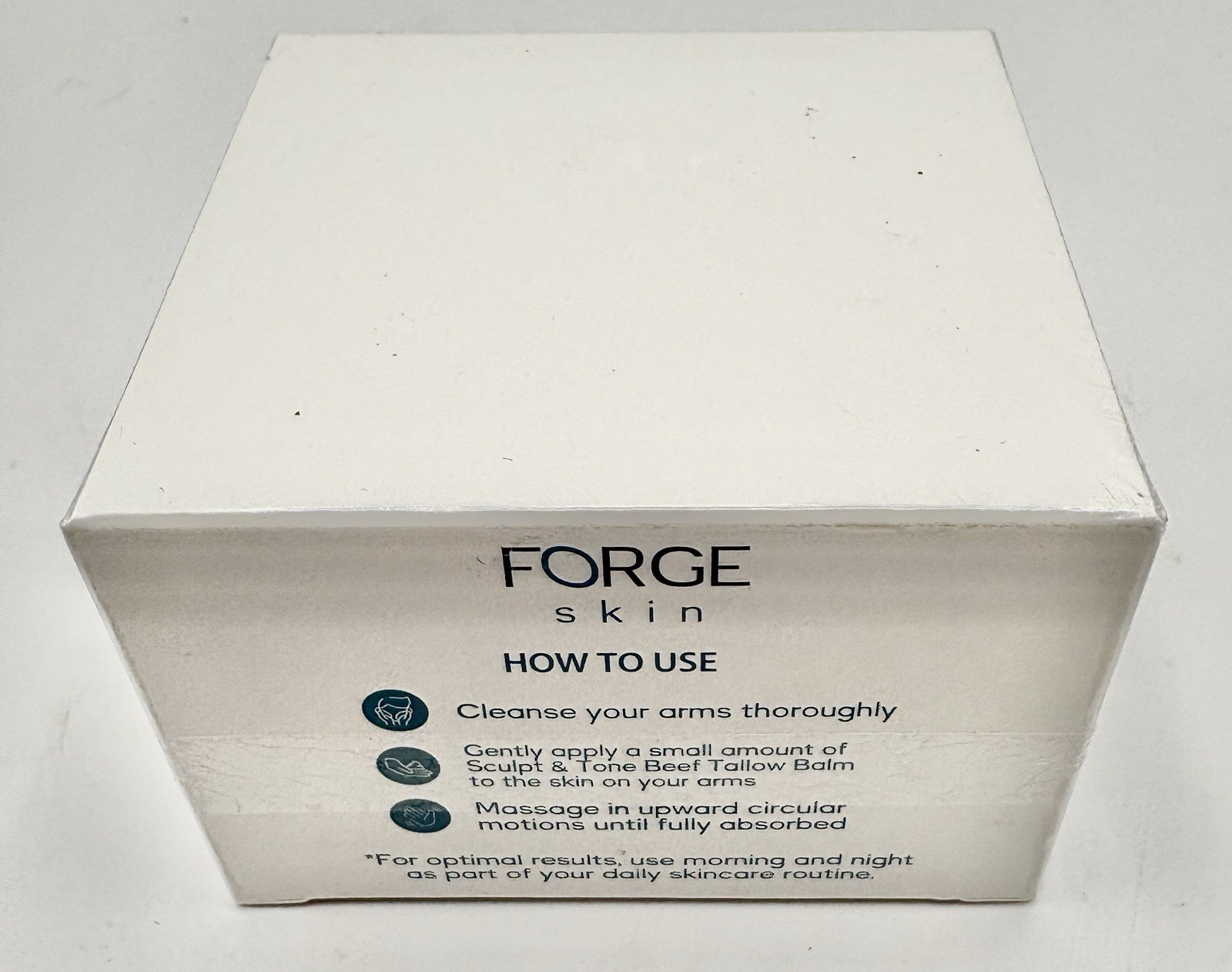 2 X Forge Skin Sculpt & Tone Beef Tallow Balm Vanilla Lavender 1.7 oz Sealed