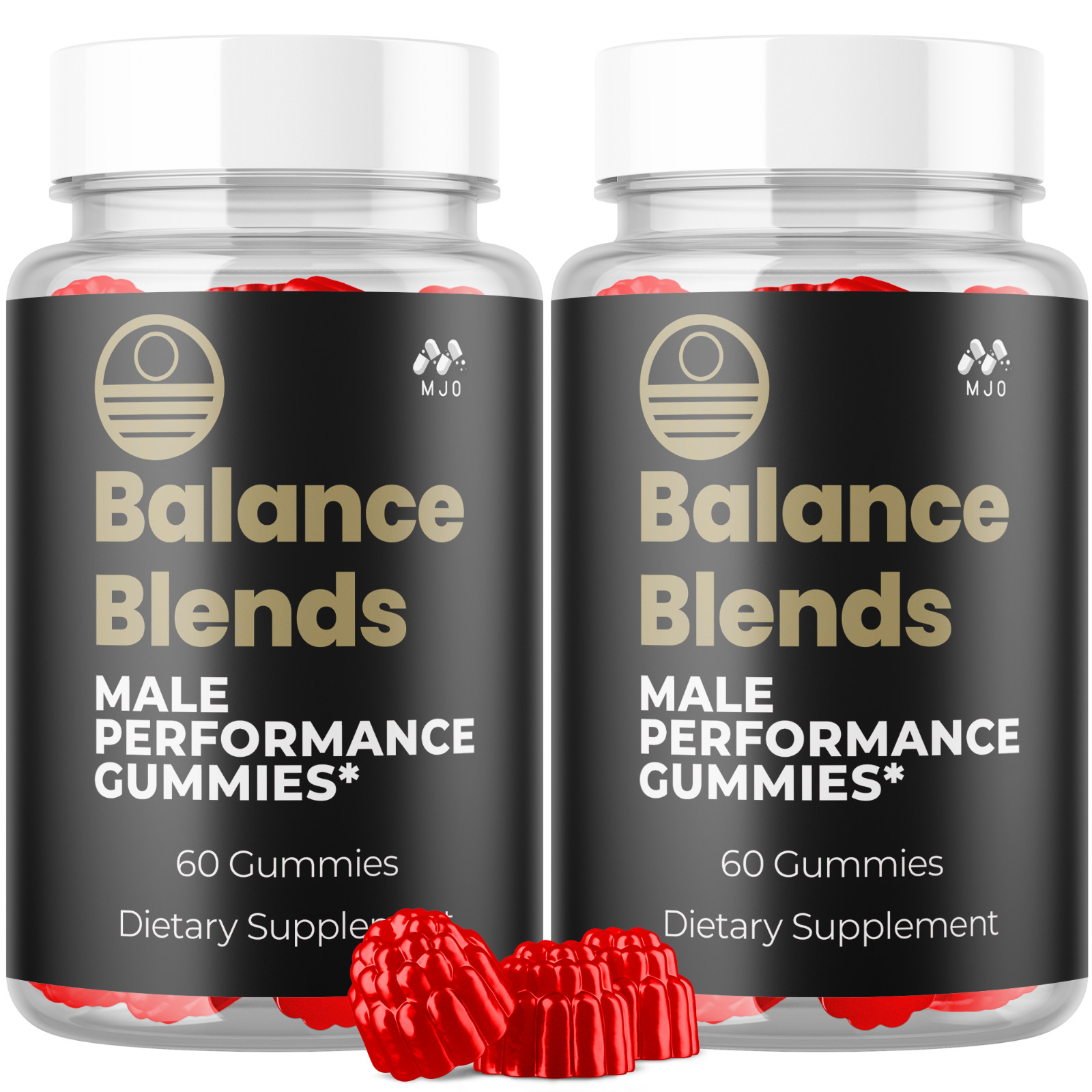 (2 Pack) Balance Blend Gummys Advanced Male Support BalanceBlend 120 Gummies