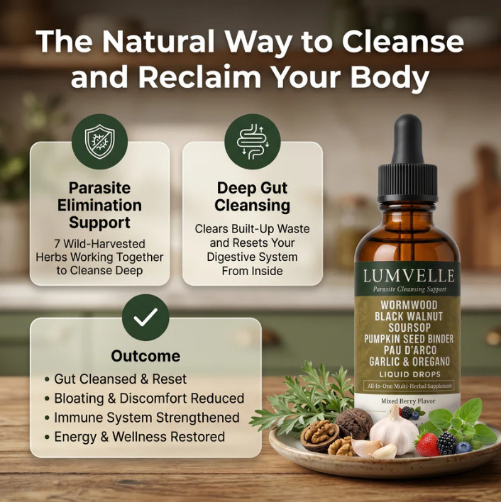 LUMVELLE Wild Harvested Wormwood Herbal Liquid Botanical Supplement Drops 1-5pcs