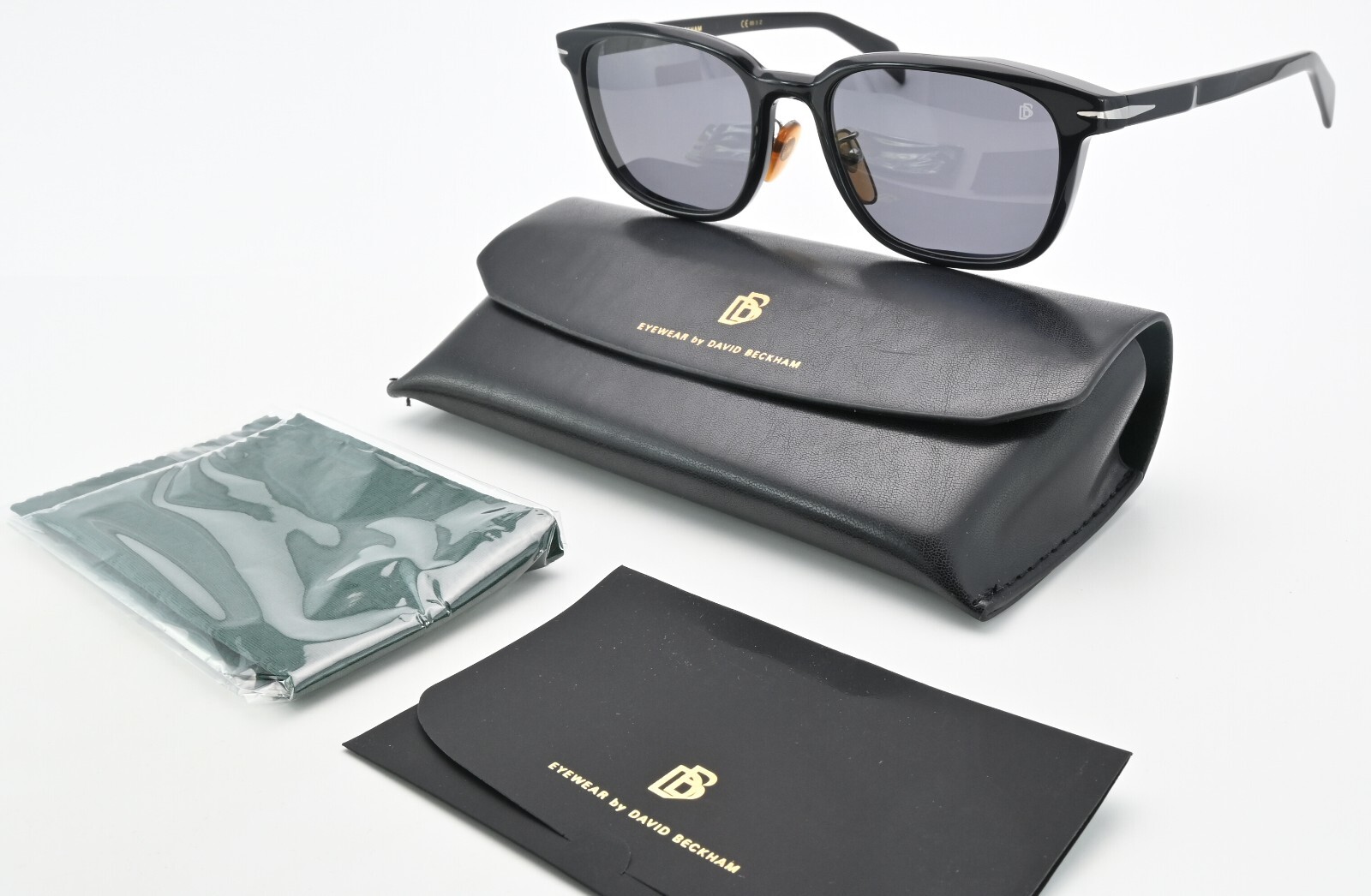 David Beckham Sunglasses DB 7081/F/S 807M9 54-19 145 Massive Acetate Polarized