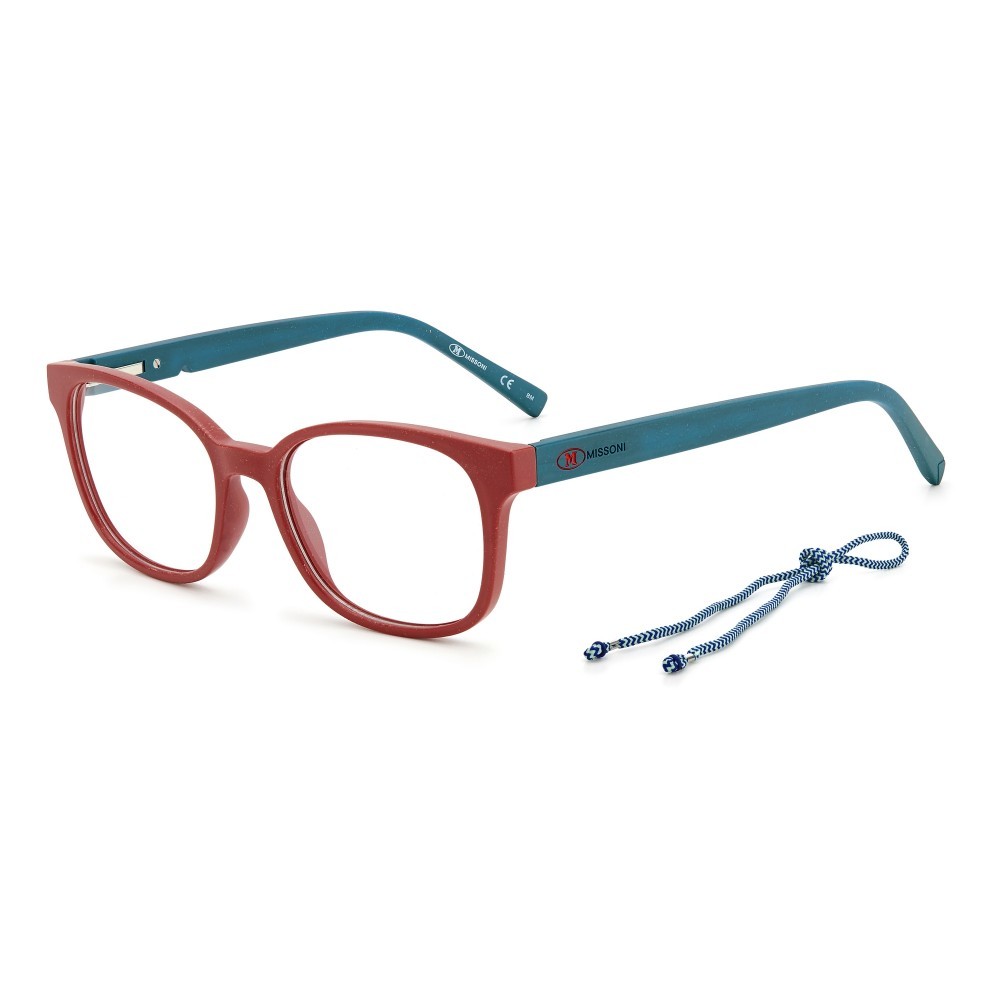 M Missoni Women’s Square 52mm Eyeglasses Frames Matte Red MMI0105-0Z3