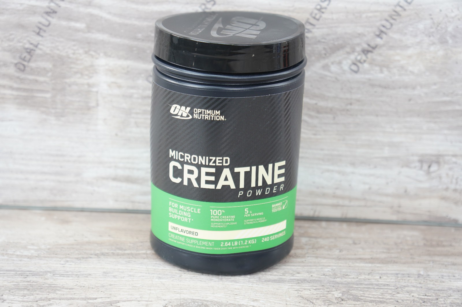 Optimum Nutrition Micronized Creatine Powder (240 Servings) – EXP 01/27 NEW