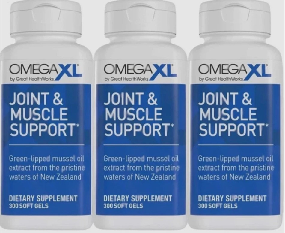 O’mega XL 900 Capsules-Green Lipped Mussel Joint & Muscle Relief Supplement US