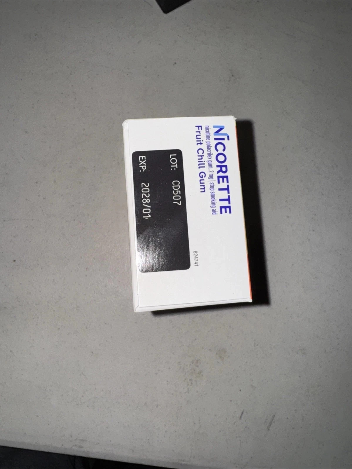 Nicorette Value Pack Fruit Chill 2mg Coated Gum 100 Pieces (New) EXP 05/2028..