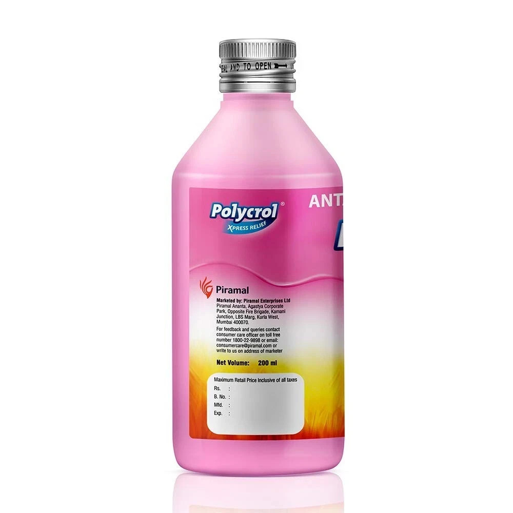Polycrol Quick Fast & Lasting Relief From Acidity, Gas Mint Flavour – 200ml